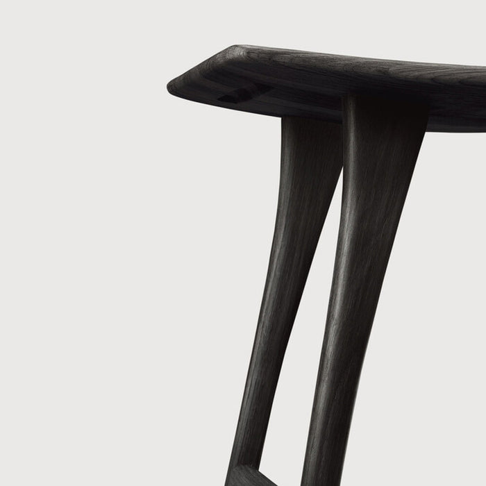 Osso Counter Stool zwart eikenhout