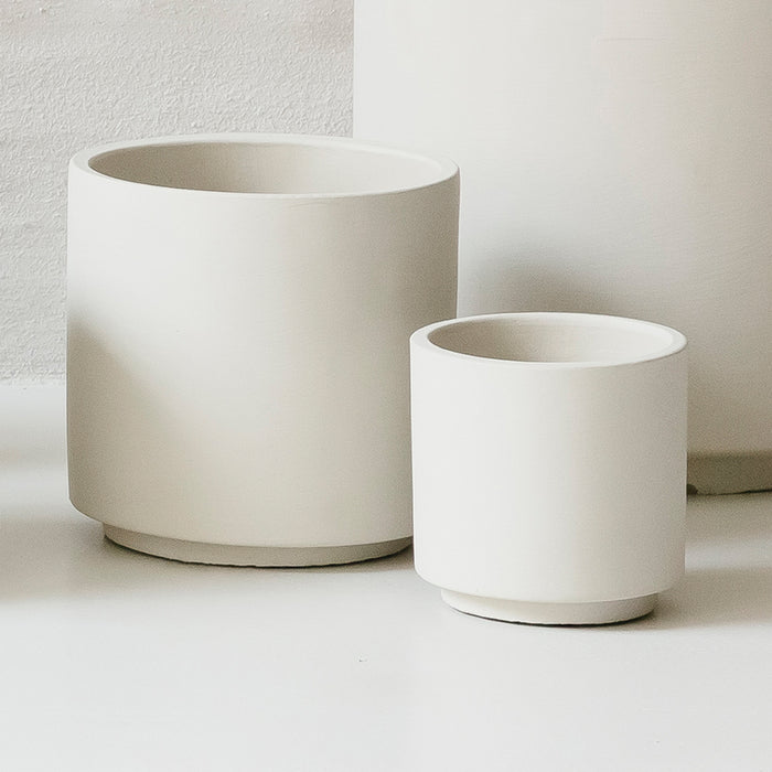 KOS plantenpot, crème