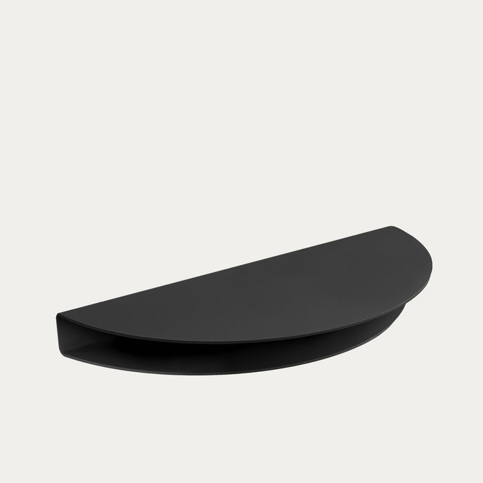 Half moon shelf