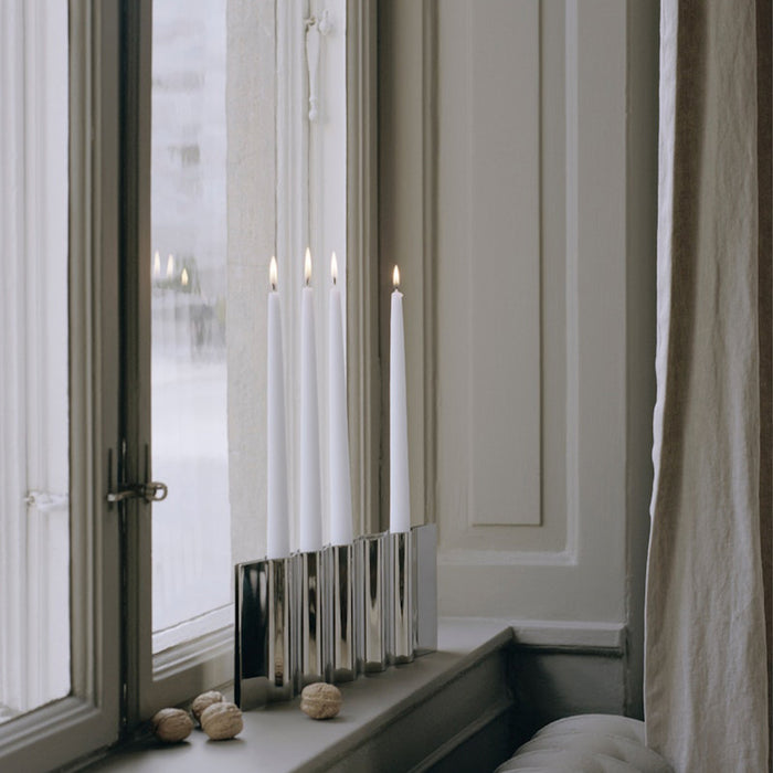 Ripply candle holder